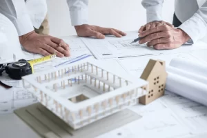 Architects Reviewing Housing Design Plans