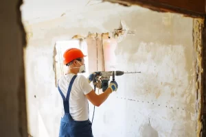 Demolition Of An Old House In Melbourne As Part Of A Knockdown Rebuild Project