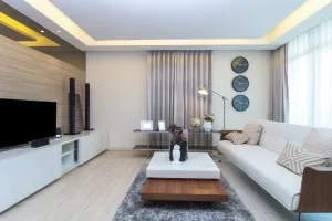 Interior View Of A Modern Smart Home